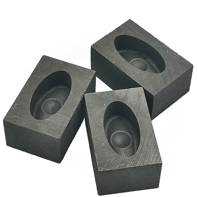 Kundenspezifische Graphitform mit hoher Dichte für Gold 0,1% Ash Bending Strength Melting