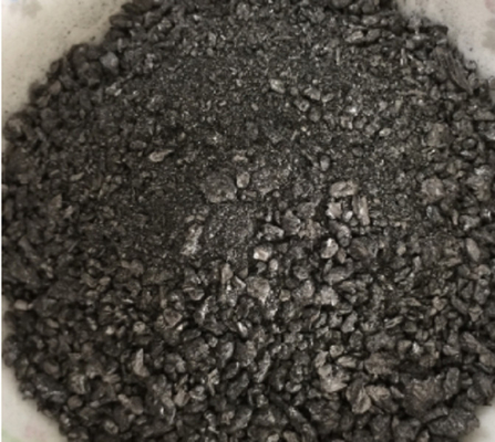 3mm 6mm schwarzer kalzinierter Haustier-Koks 1,5% flüchtige 8% Ash For Recarburizer